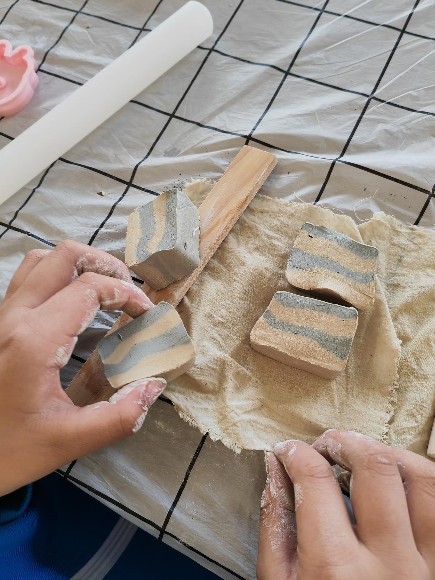 Knotty Clay Ceramic Fridge Magnet Making Experience | Image 3 of 4