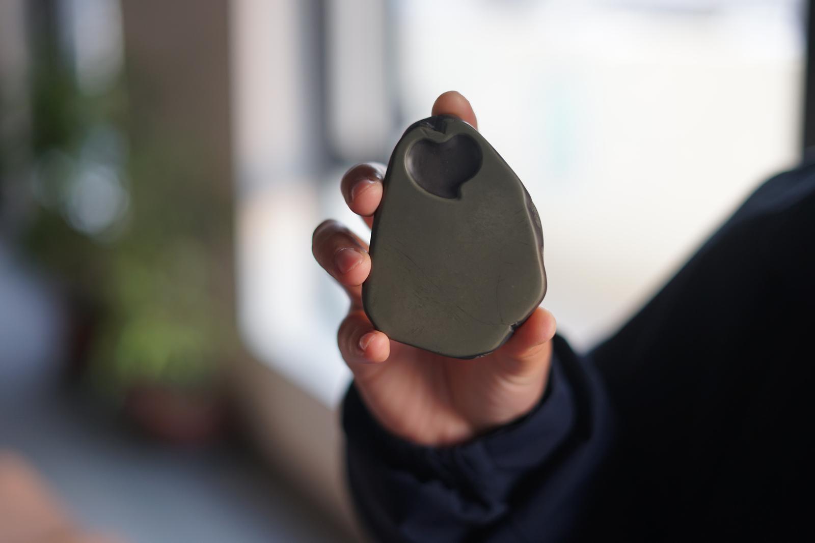 Raw Stone Mini Inkstone Carving | Image 3 of 4